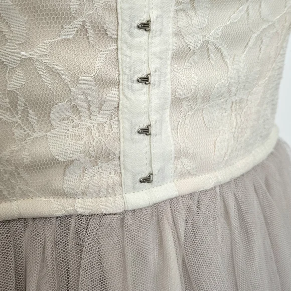 Xhilaration Cream Ballerina Mini - Picture 3 of 5